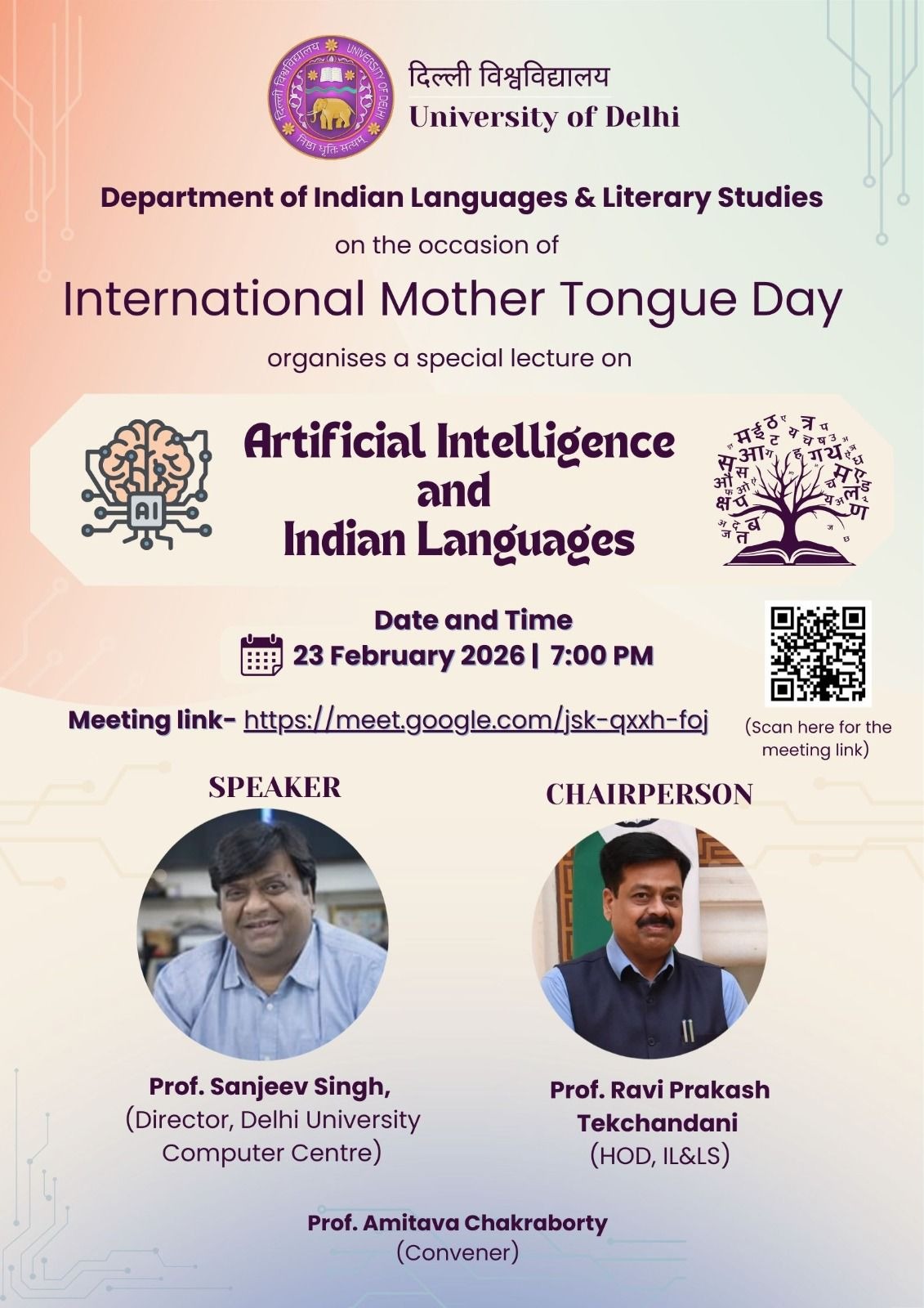 SpecialLectureOnAIandIndianLanguages